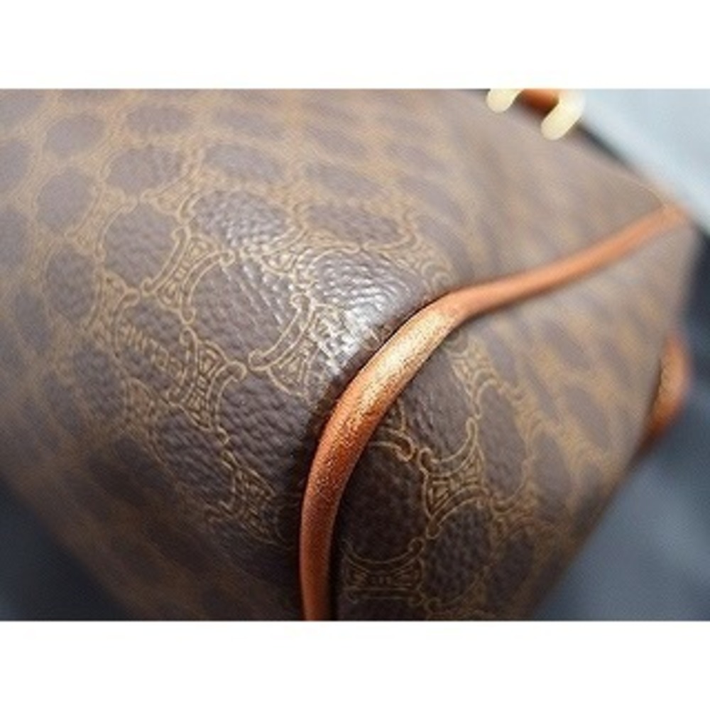 Celine Macadam Pattern Square Bag Brown - image 5